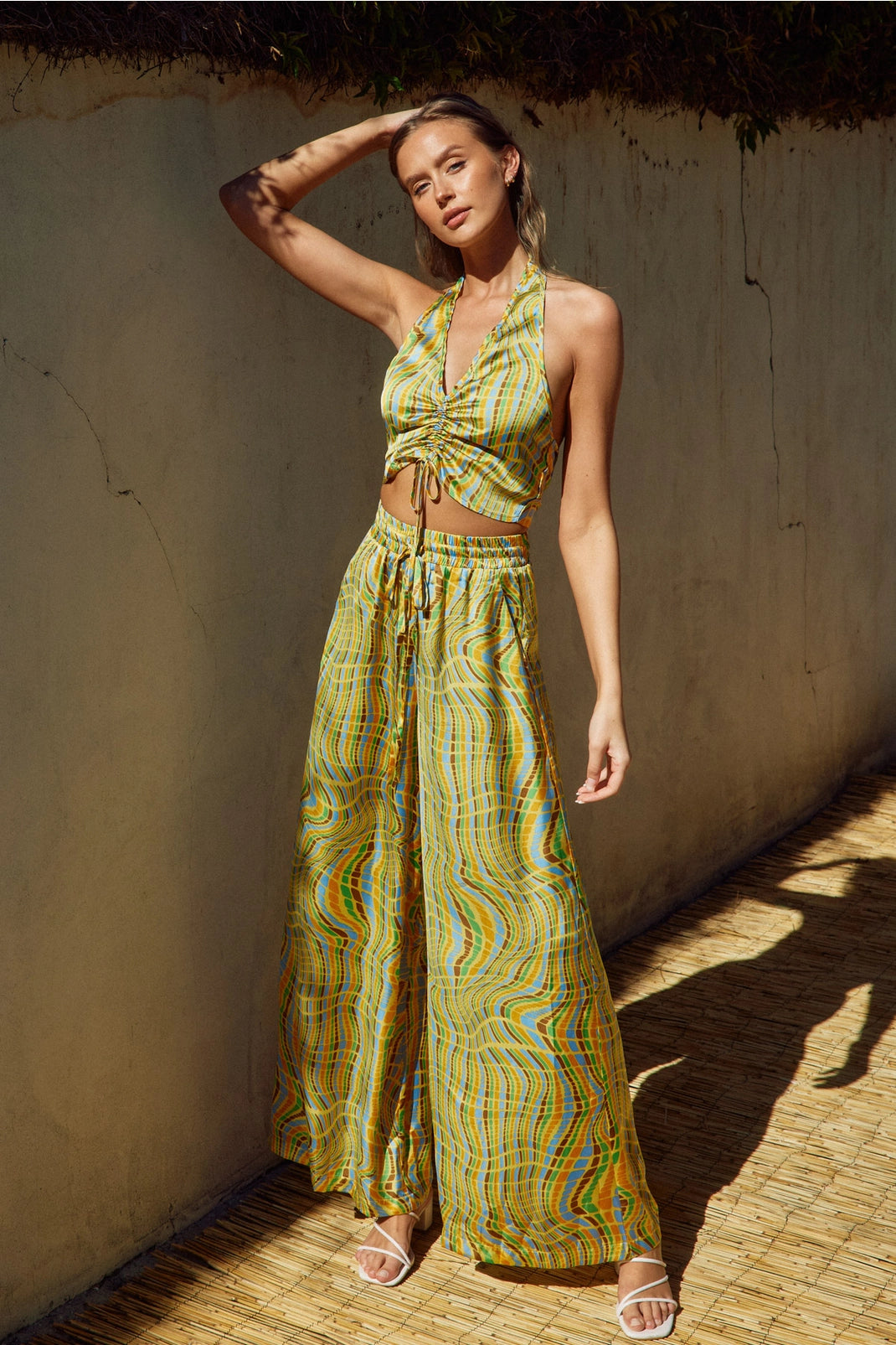 Disco Animal Wide Leg Pants