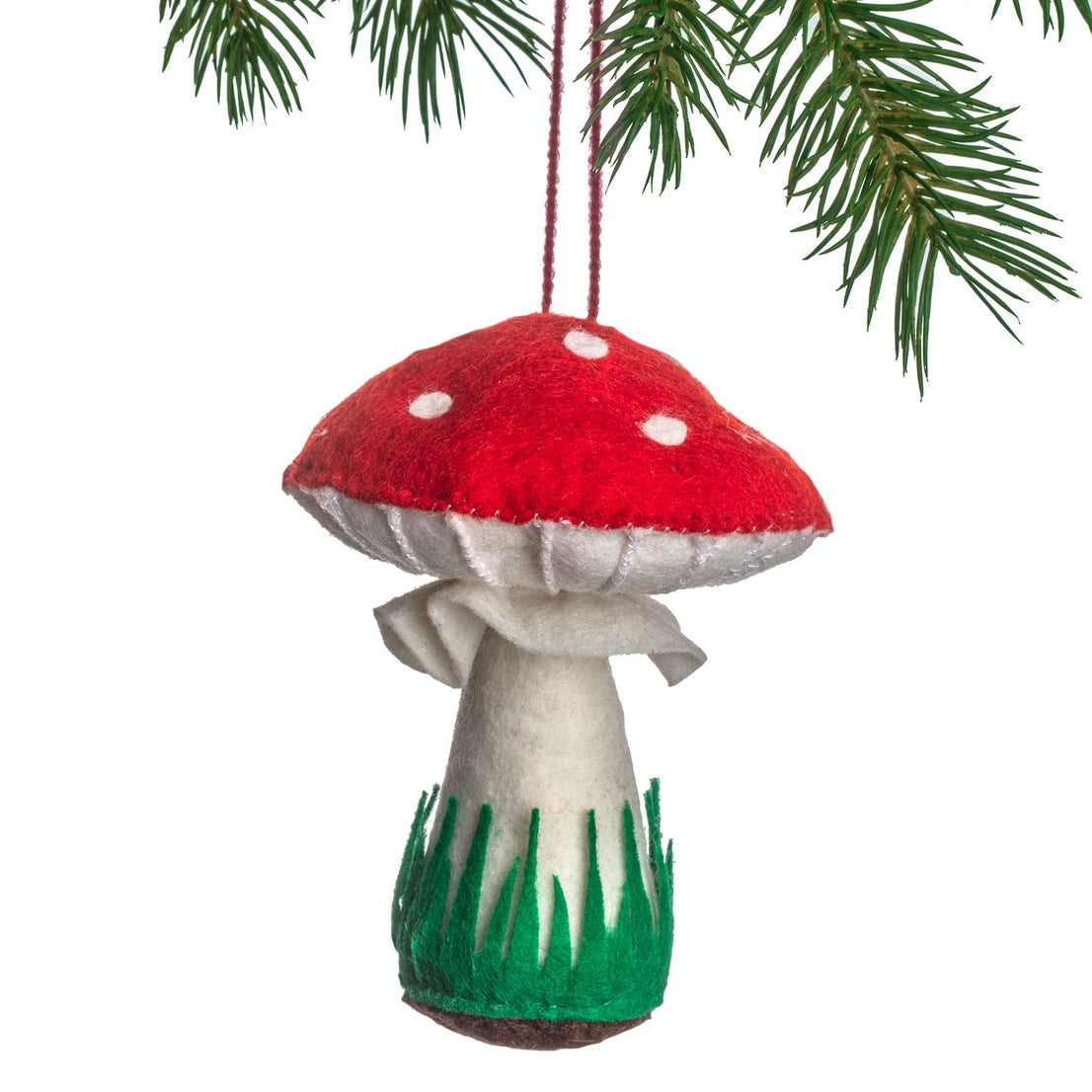 Mushroom Ornament