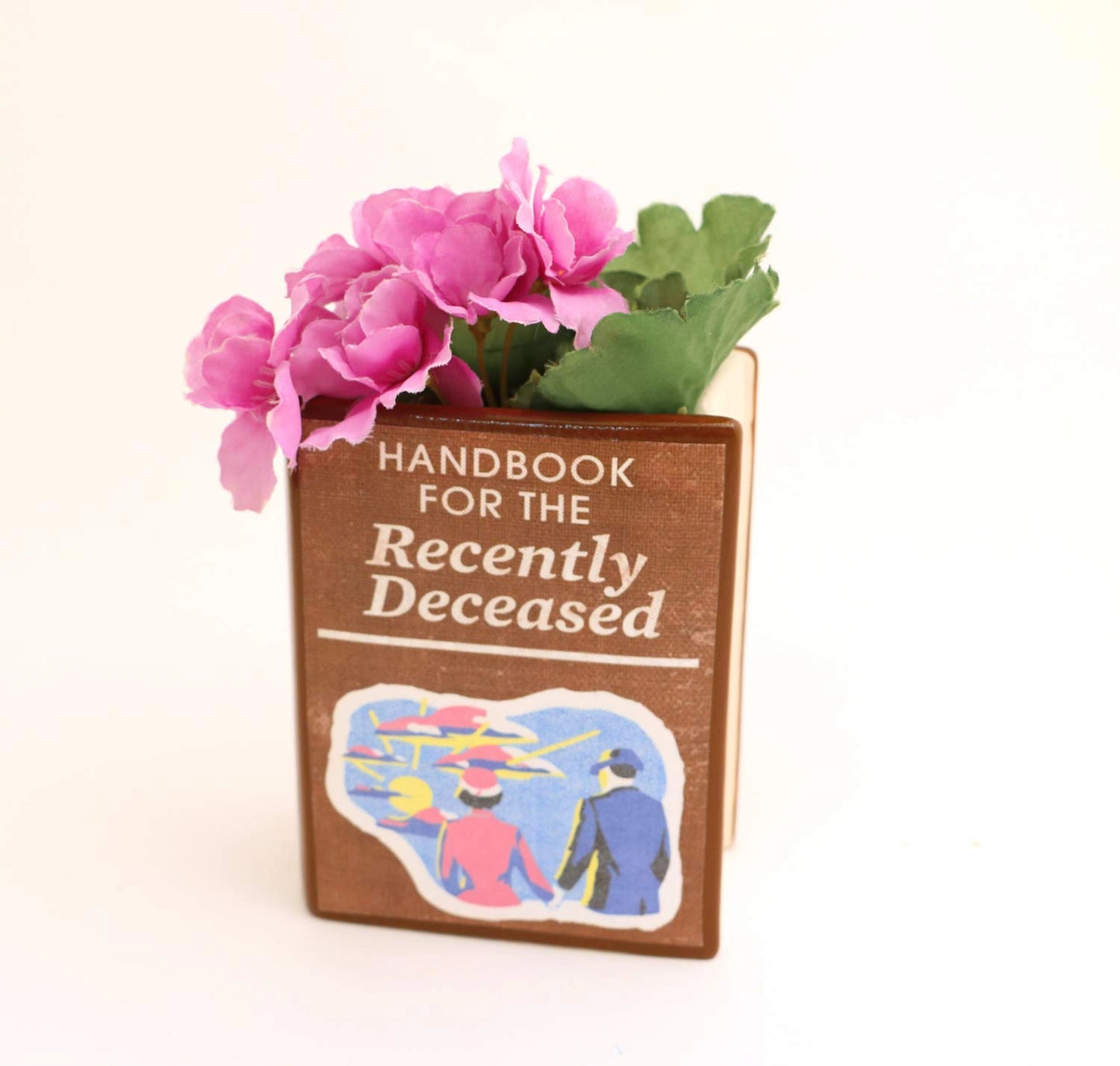 Handbook For the Recently Deceased Book Vase