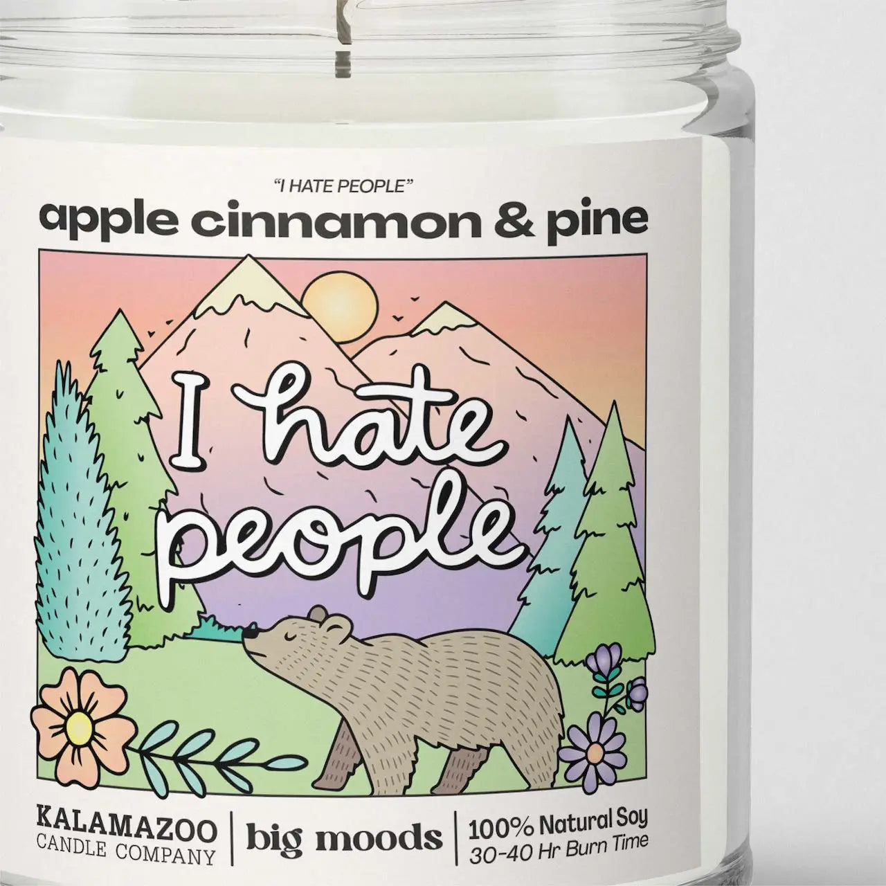 I Hate People Candle