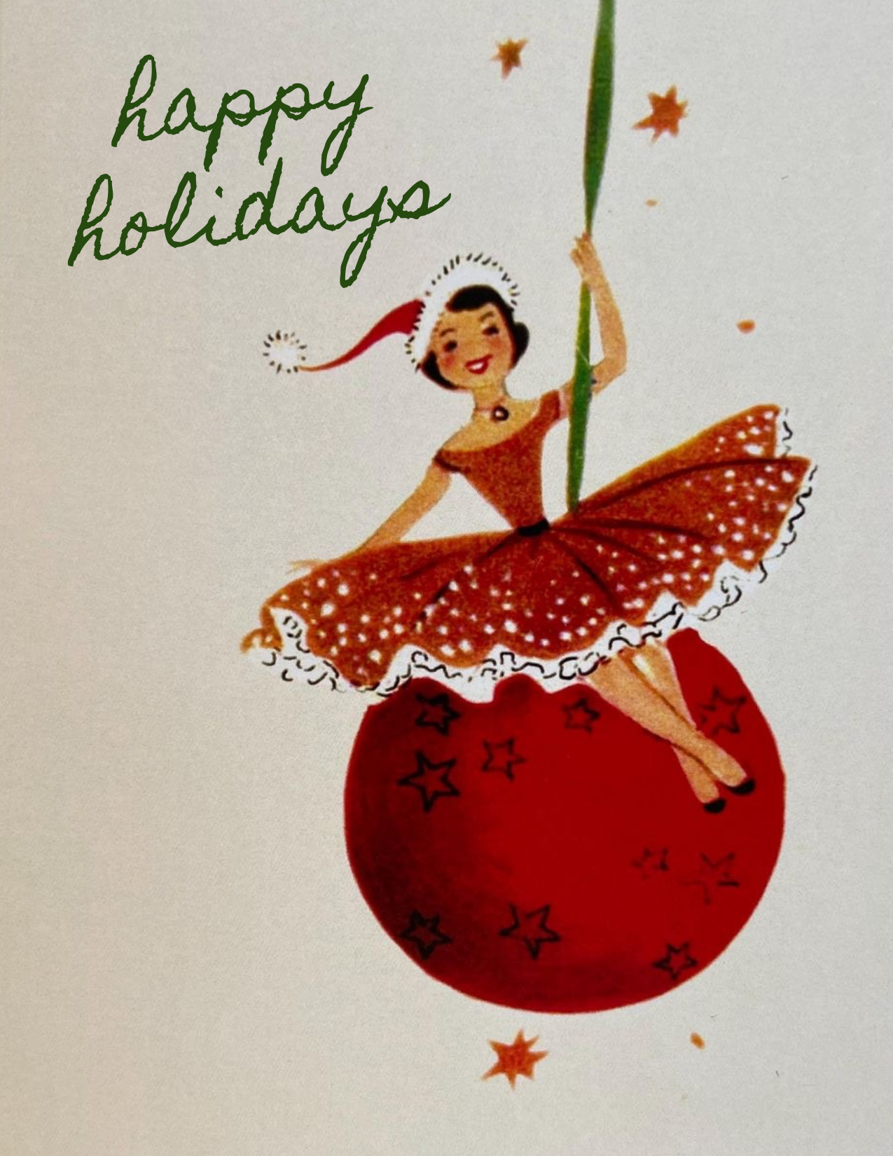 Holiday Ornament Postcard