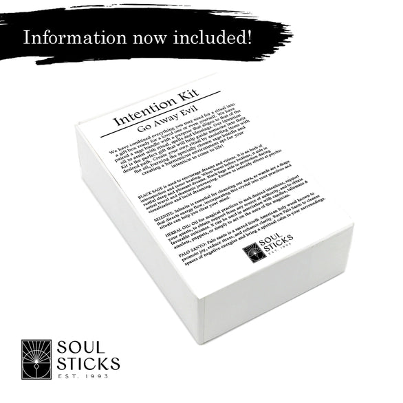 Go Away Evil Intention Kit