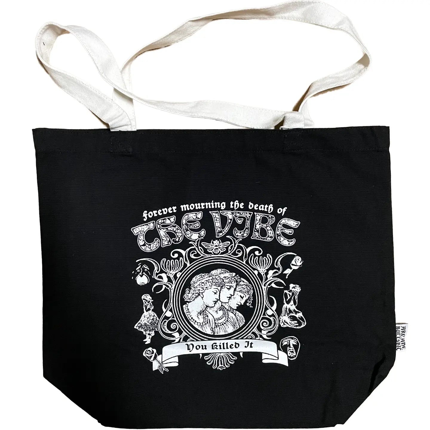 Mourning the Vibe Tote Bag