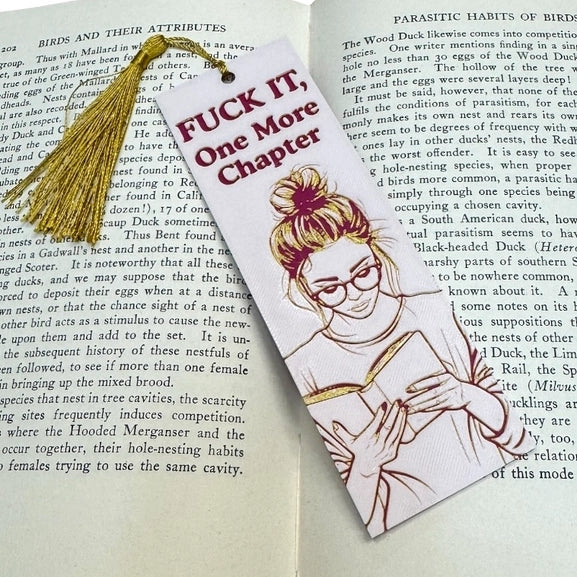 One More Chapter Bookmark