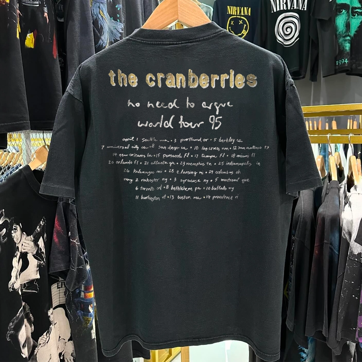 The Cranberries Tour Tee