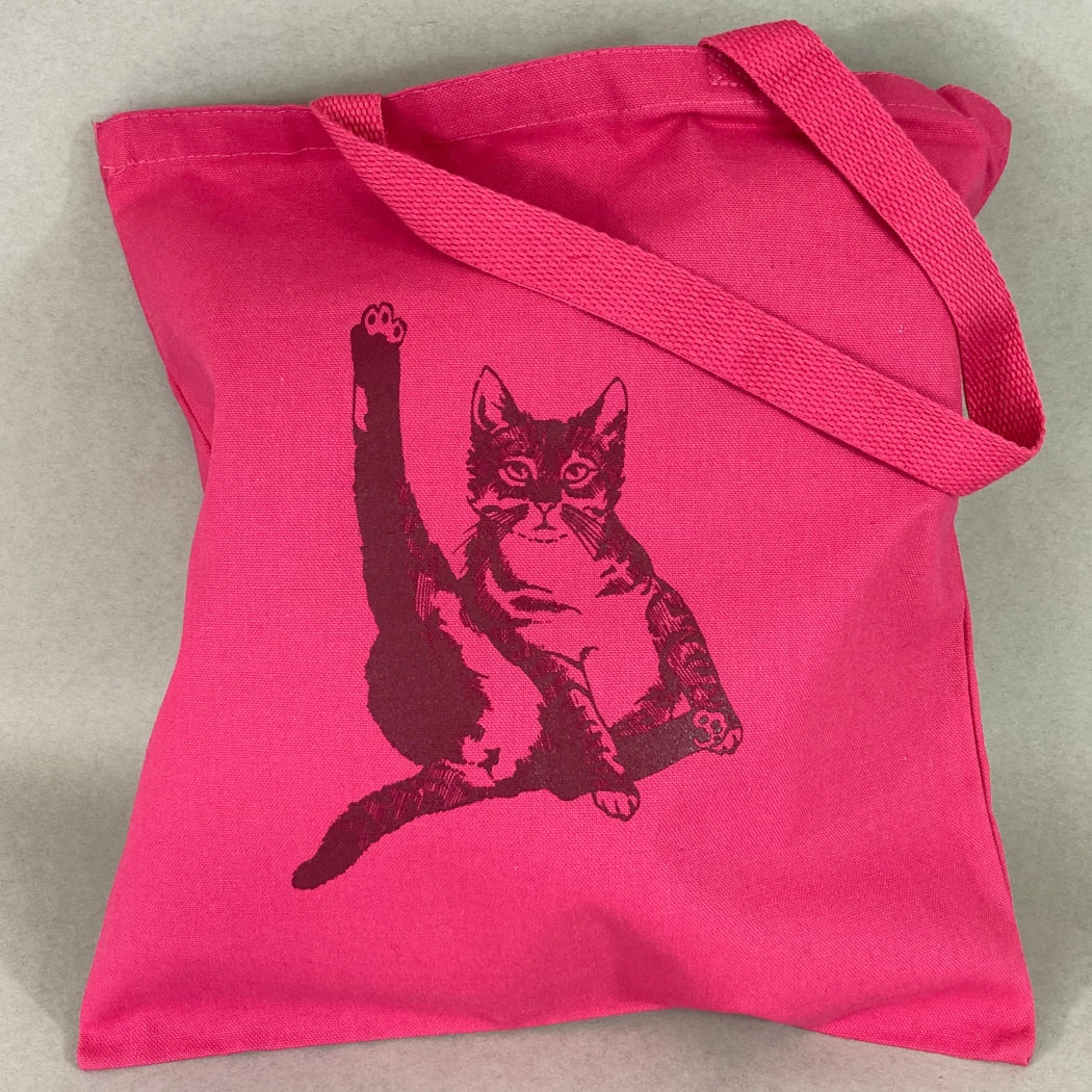 Cat Plays Violin Tote