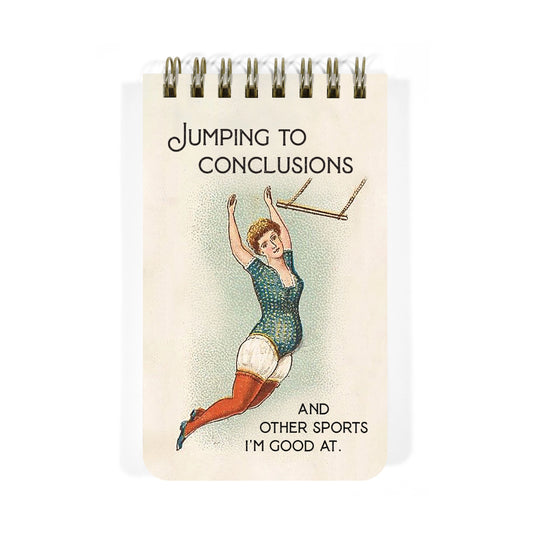 Jumping To Conclusion Memo Notepad