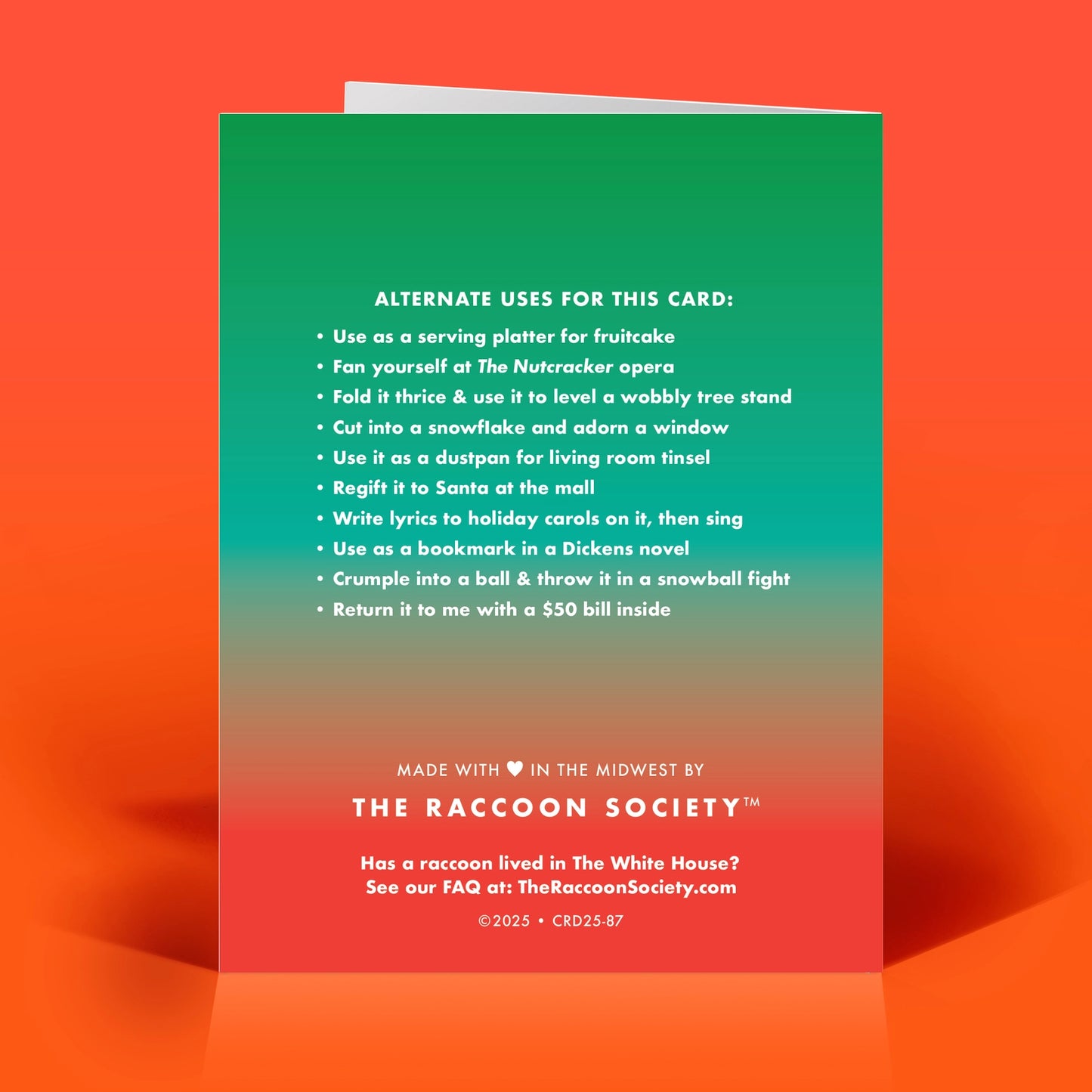 Jane Eggnog Christmas Card