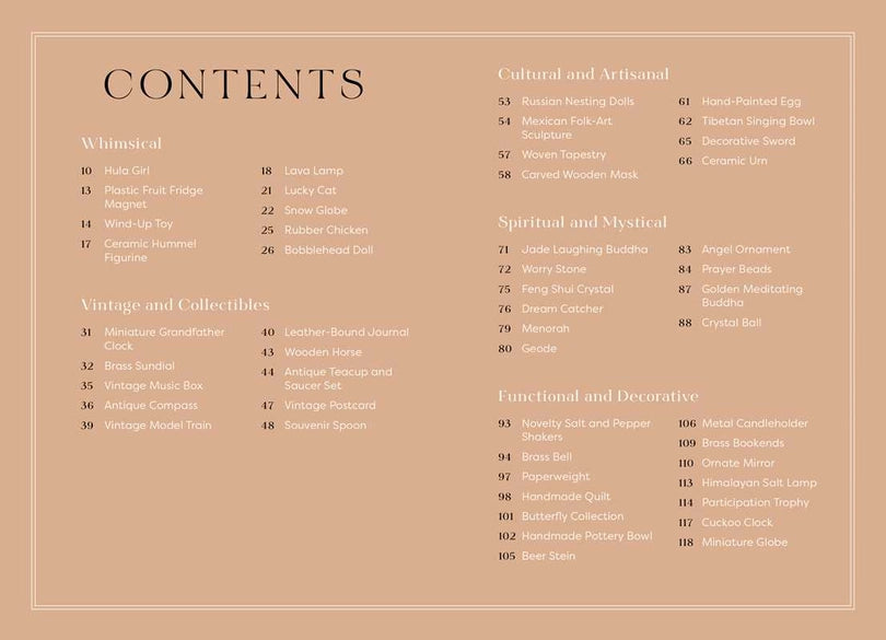 Tchotchkes and Their Fucked-Up Thoughts