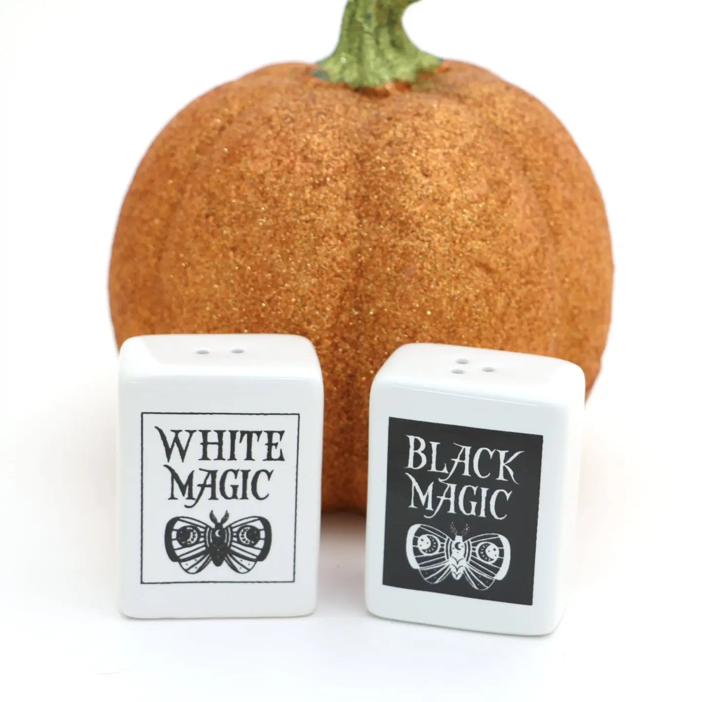 Black Magic/White Magic Salt and Pepper Shakers, Celestial