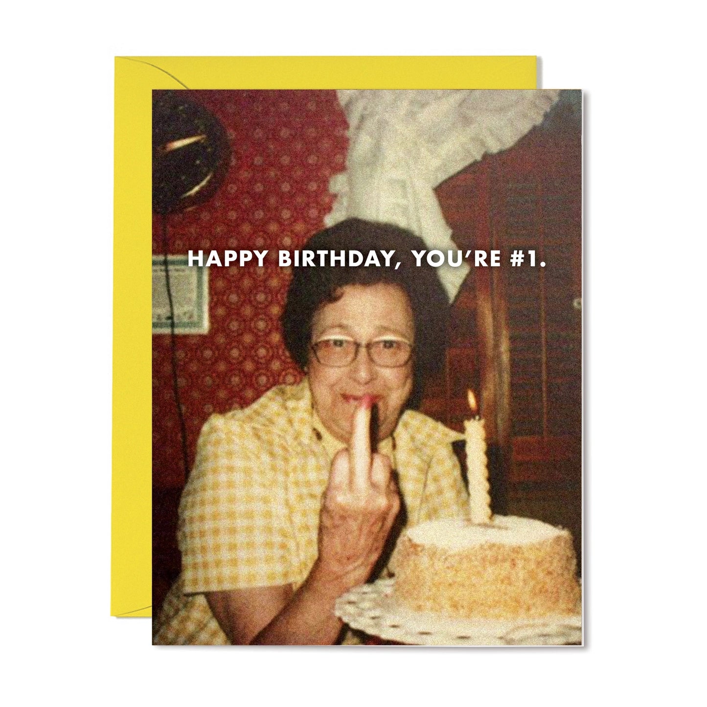 You're #1 Birthday Card