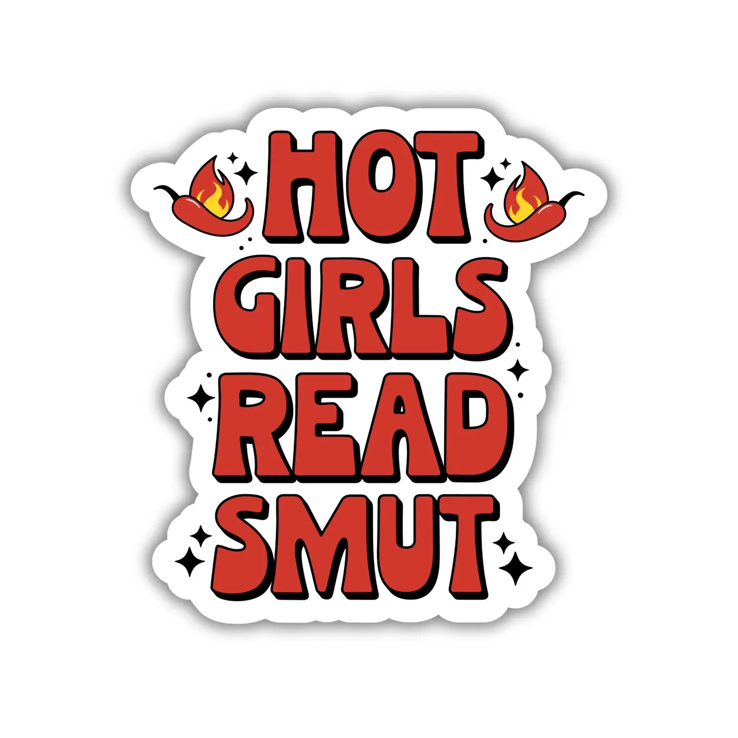 Hot Girls Read Smut Sticker