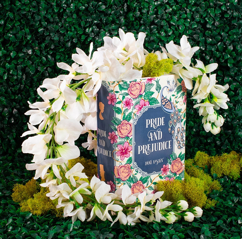 the country of white lilies book Pride & Prejudice Book Vase – The Homebody Collective