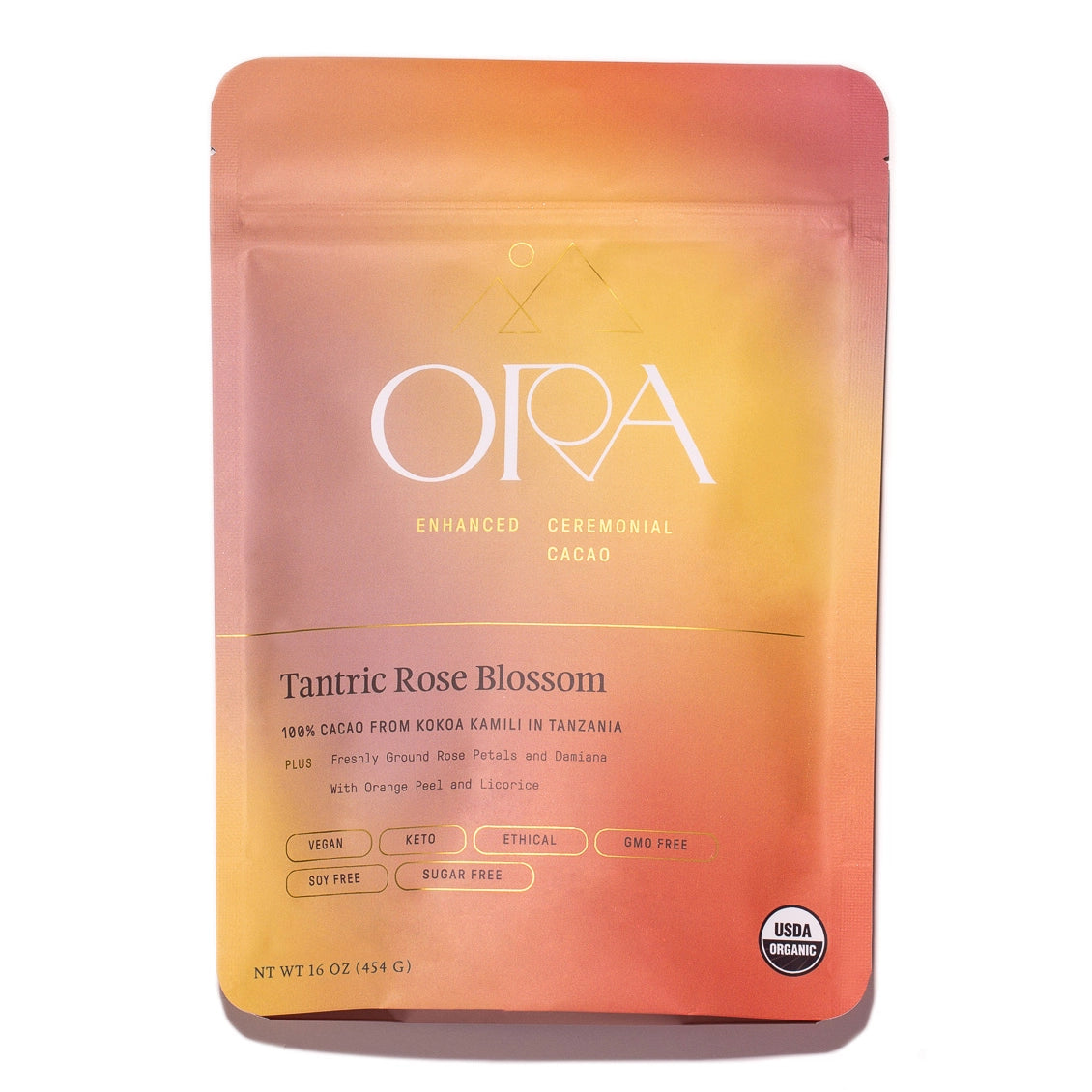 Tantric Rose Blossom Enhanced Cacao