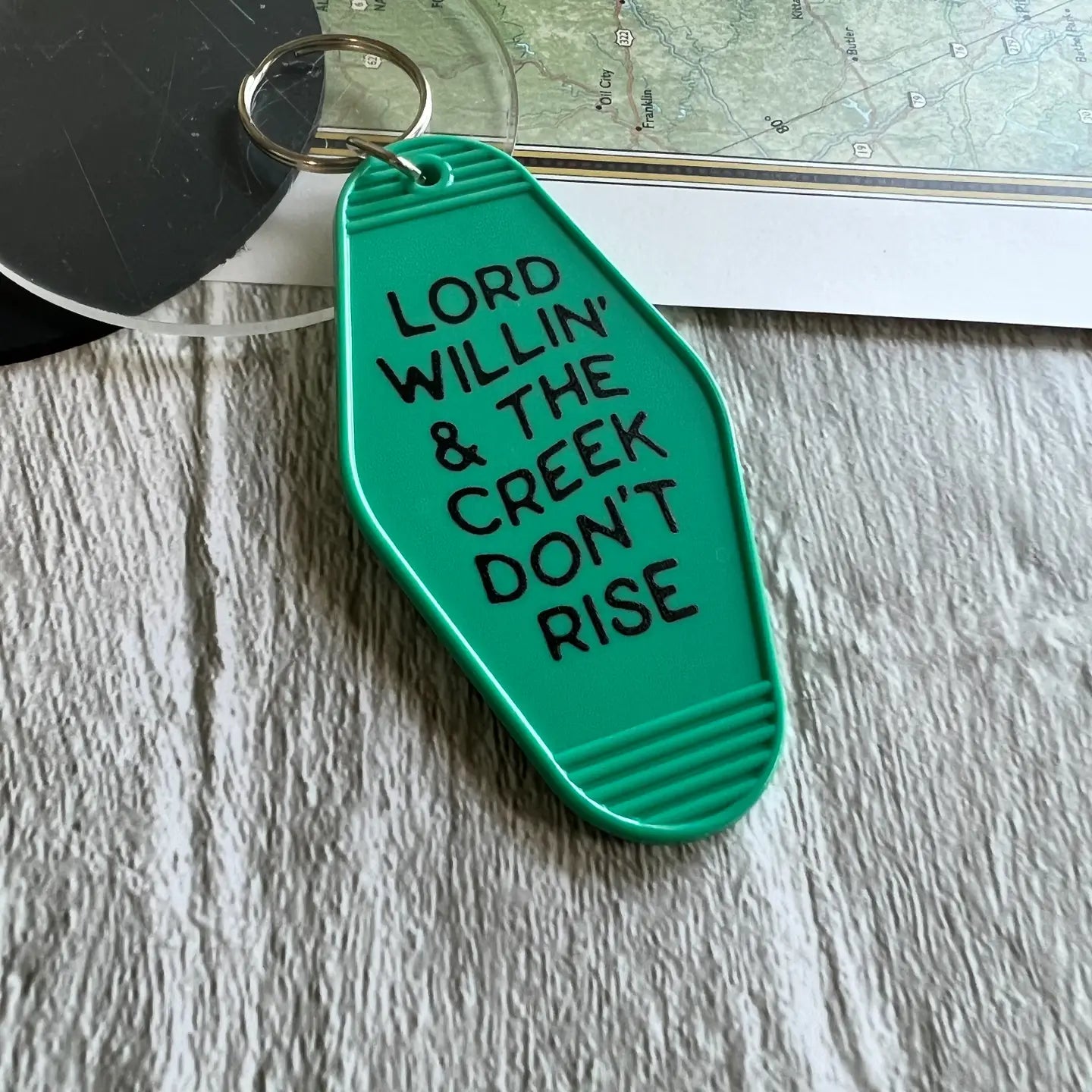 Creek Don't Rise Motel Tag