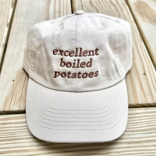 Excellent Boiled Potatoes Baseball Cap