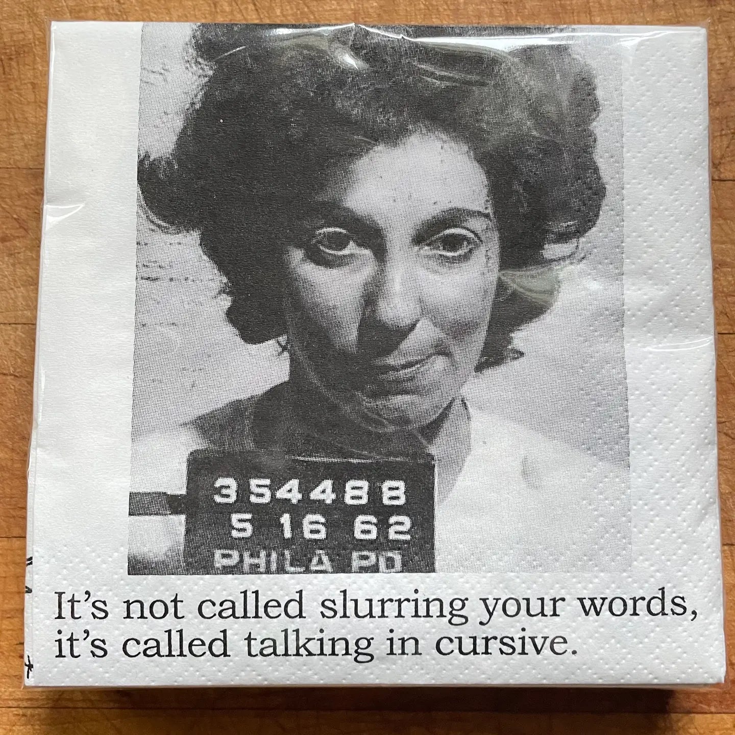 It's Not Called Slurring Your Cocktail Napkins