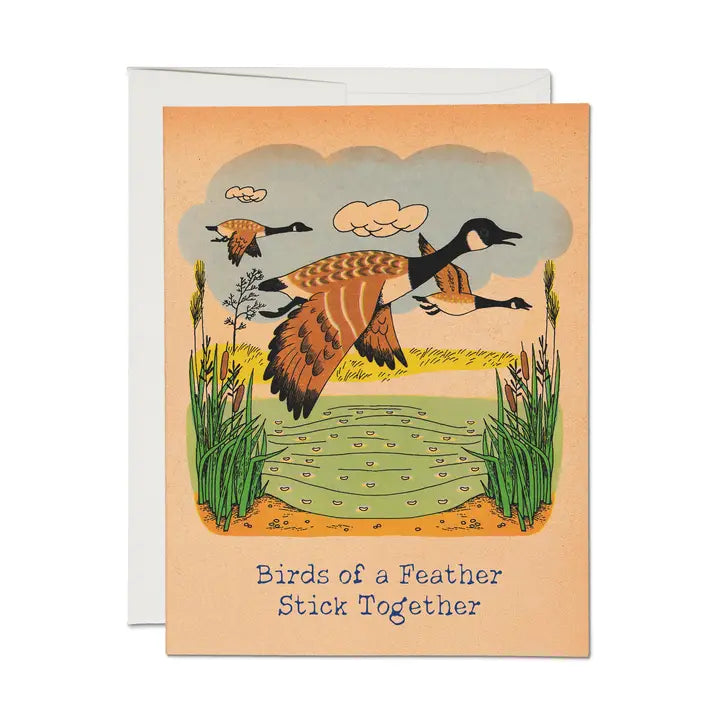 Stick Together Greeting Card