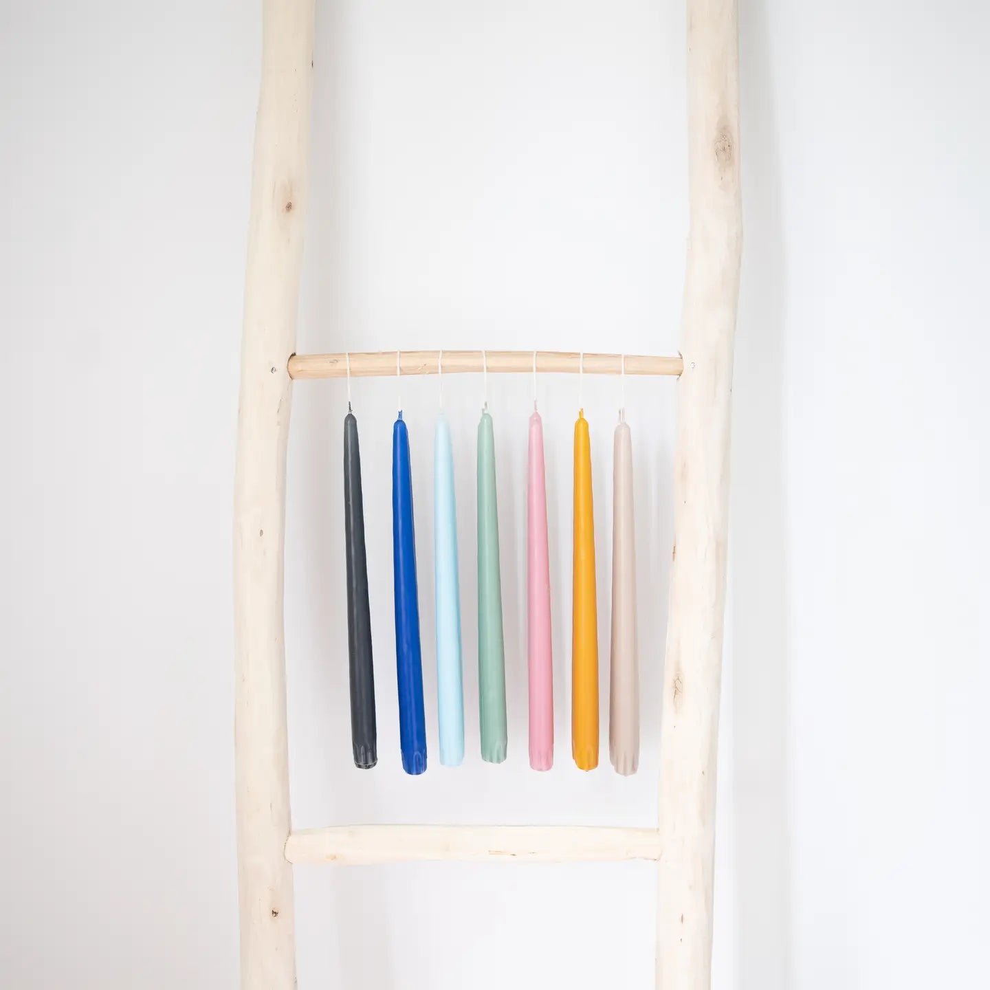 Light Blue Taper Candles