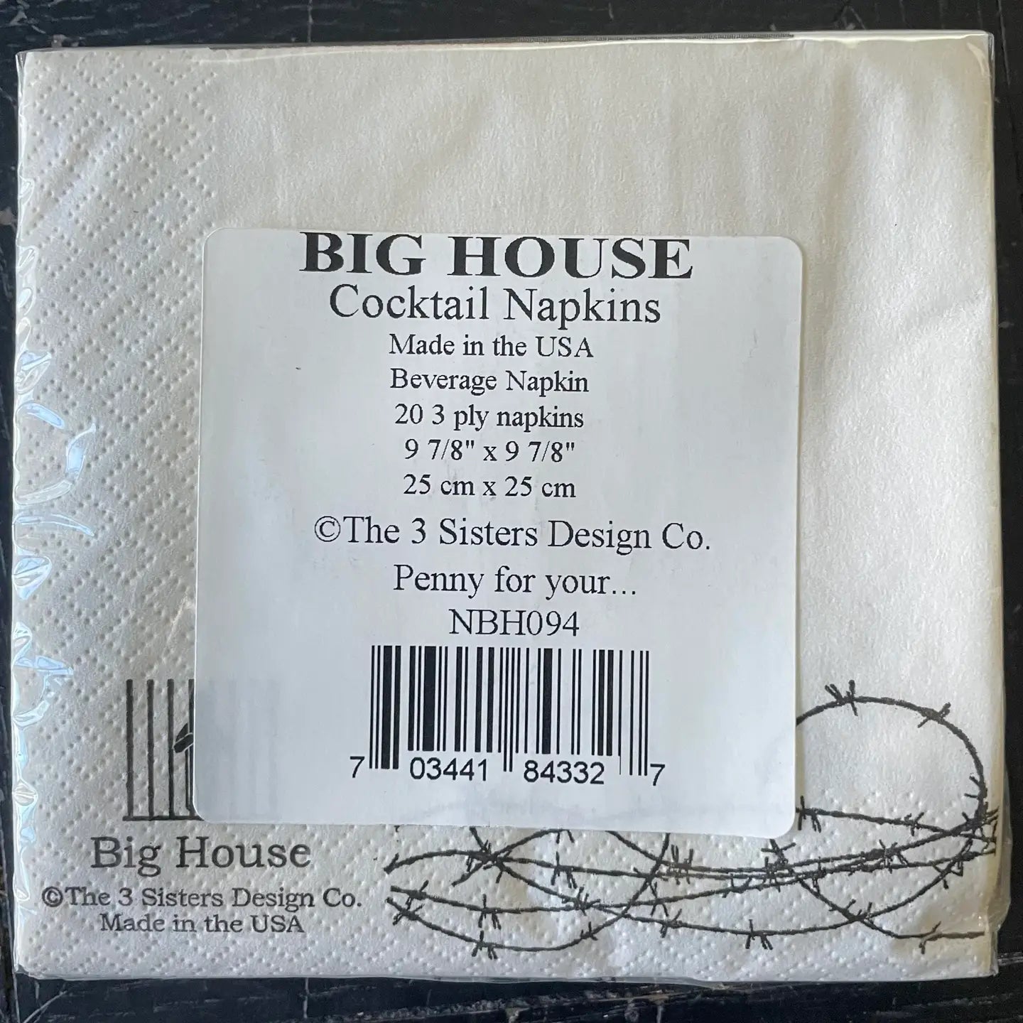 Penny For Your Thoughts Cocktail Napkins