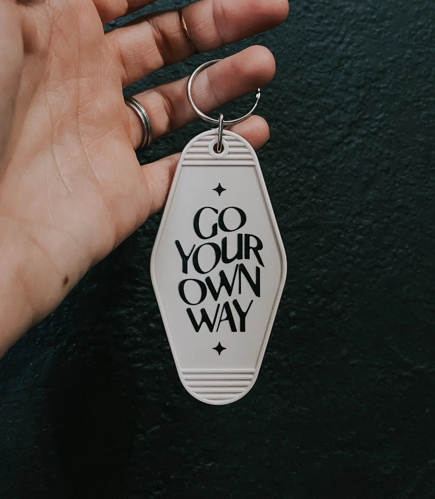Go Your Own Way Keytag