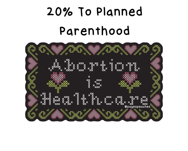 Abortion Is Healthcare Sticker