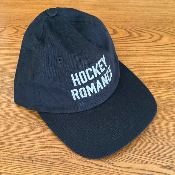 Hockey Romance Baseball Cap