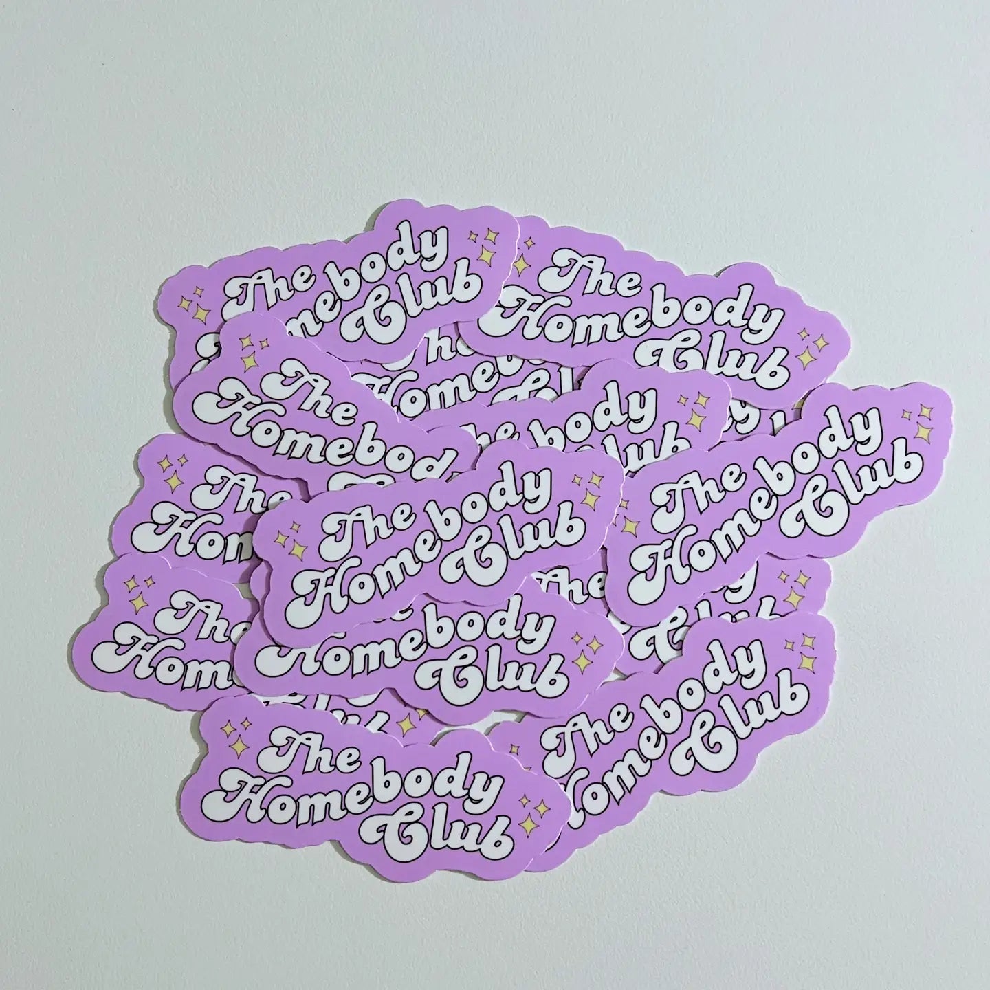 The Homebody Club Sticker