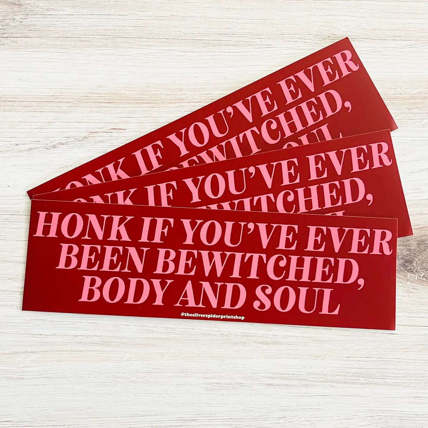 Pride & Prejudice Bumper Sticker