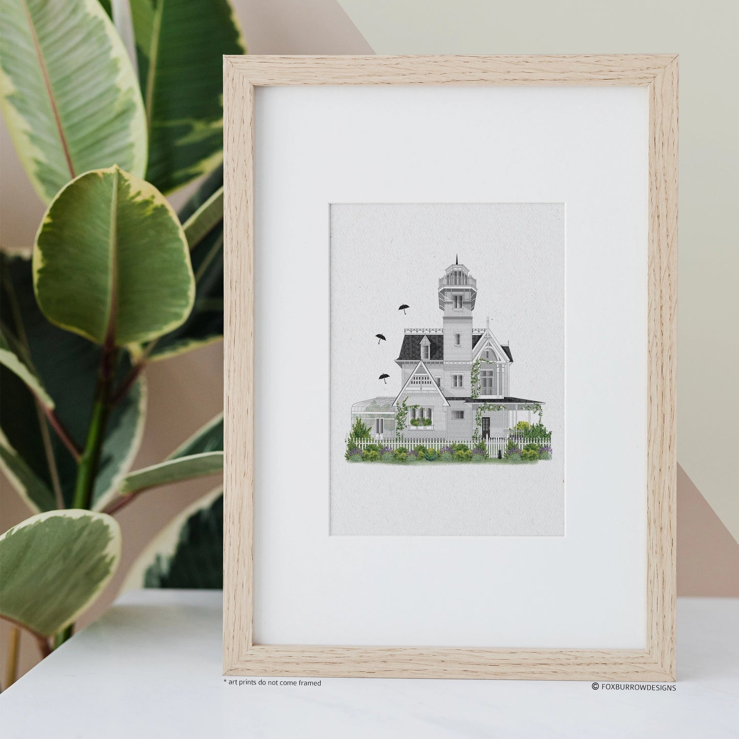 The Owen's House Art Print