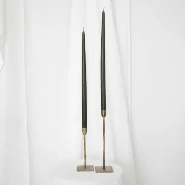 Olive Taper Candles
