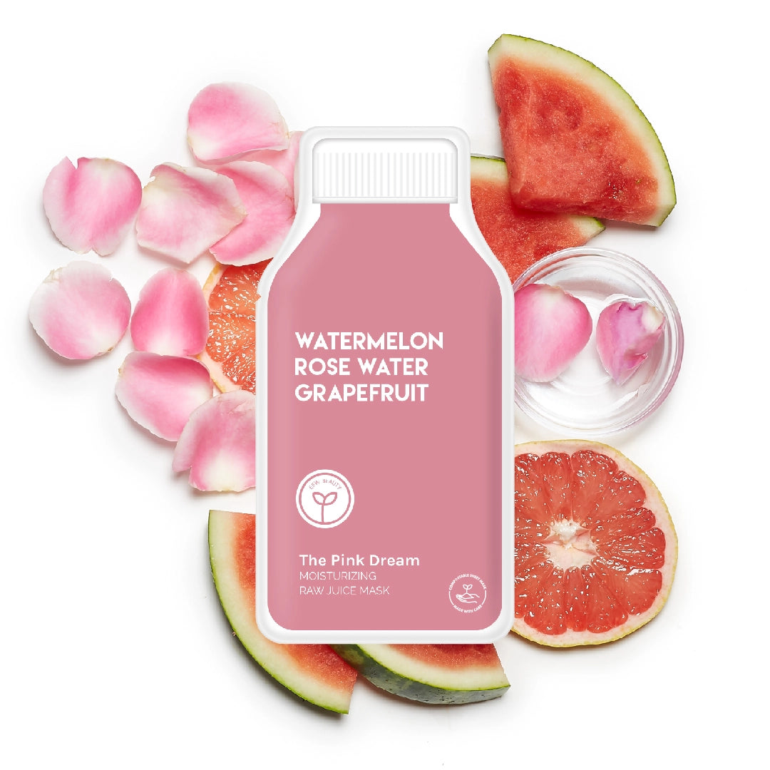 Pink Dream Moisturizing Raw Juice Sheet Mask