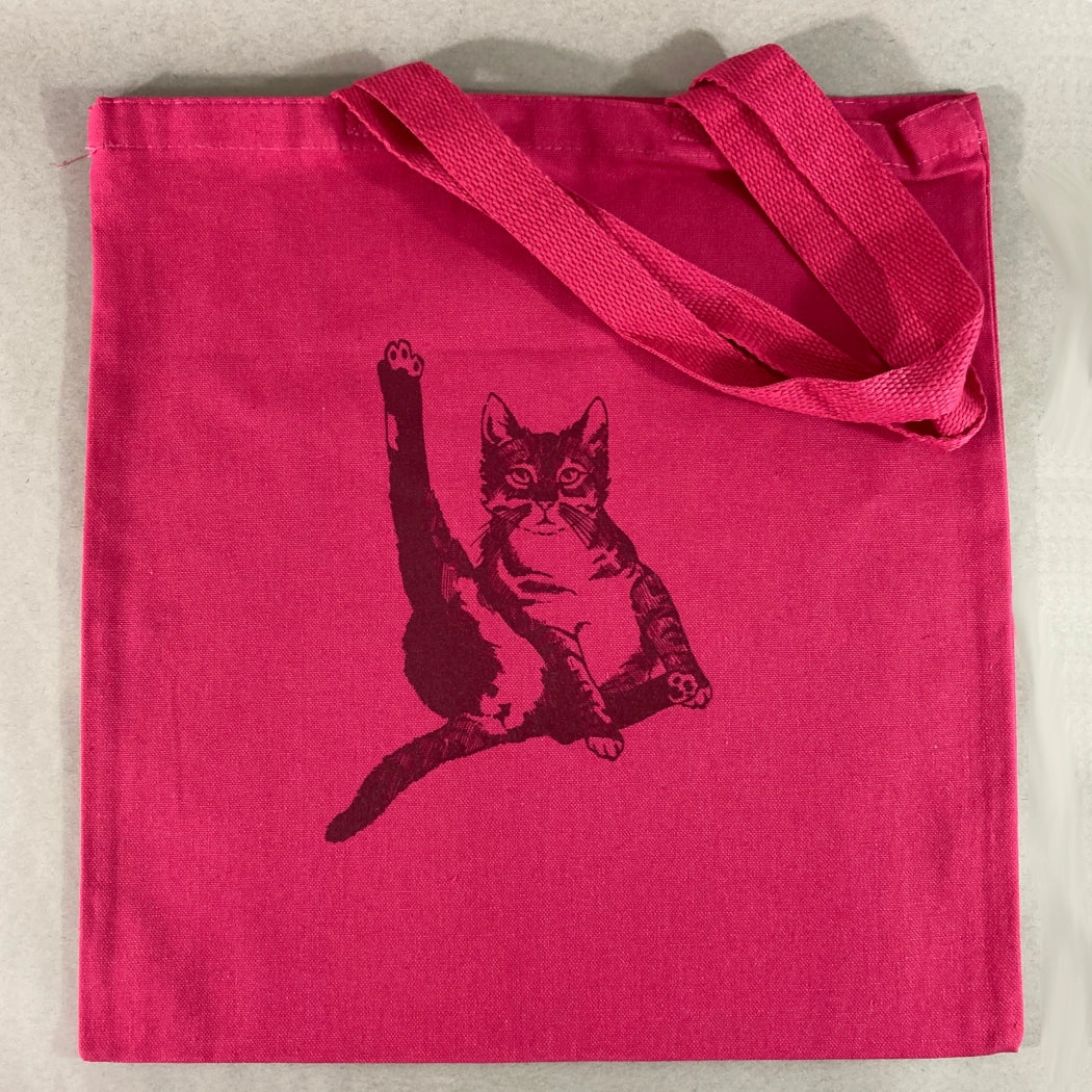 Cat Plays Violin Tote