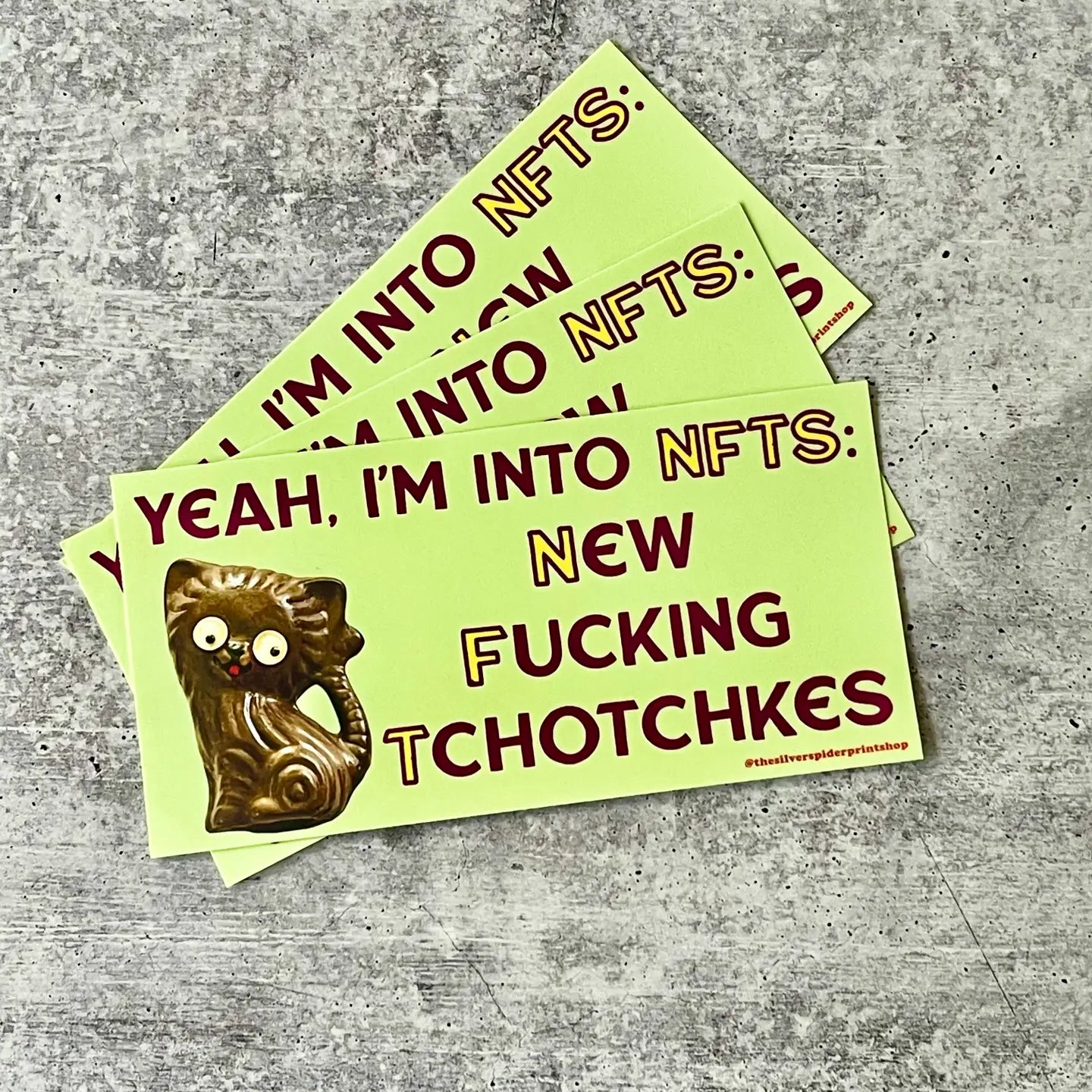 Nfts Bumper Sticker