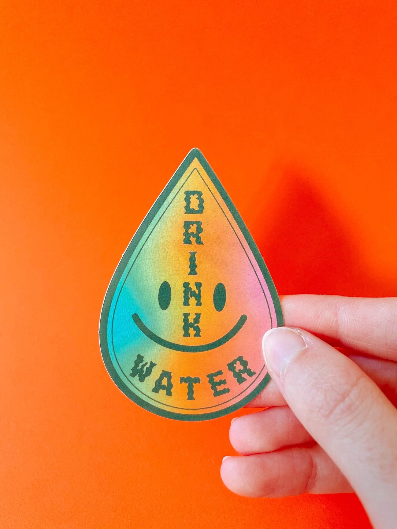 Drink Water Sticker