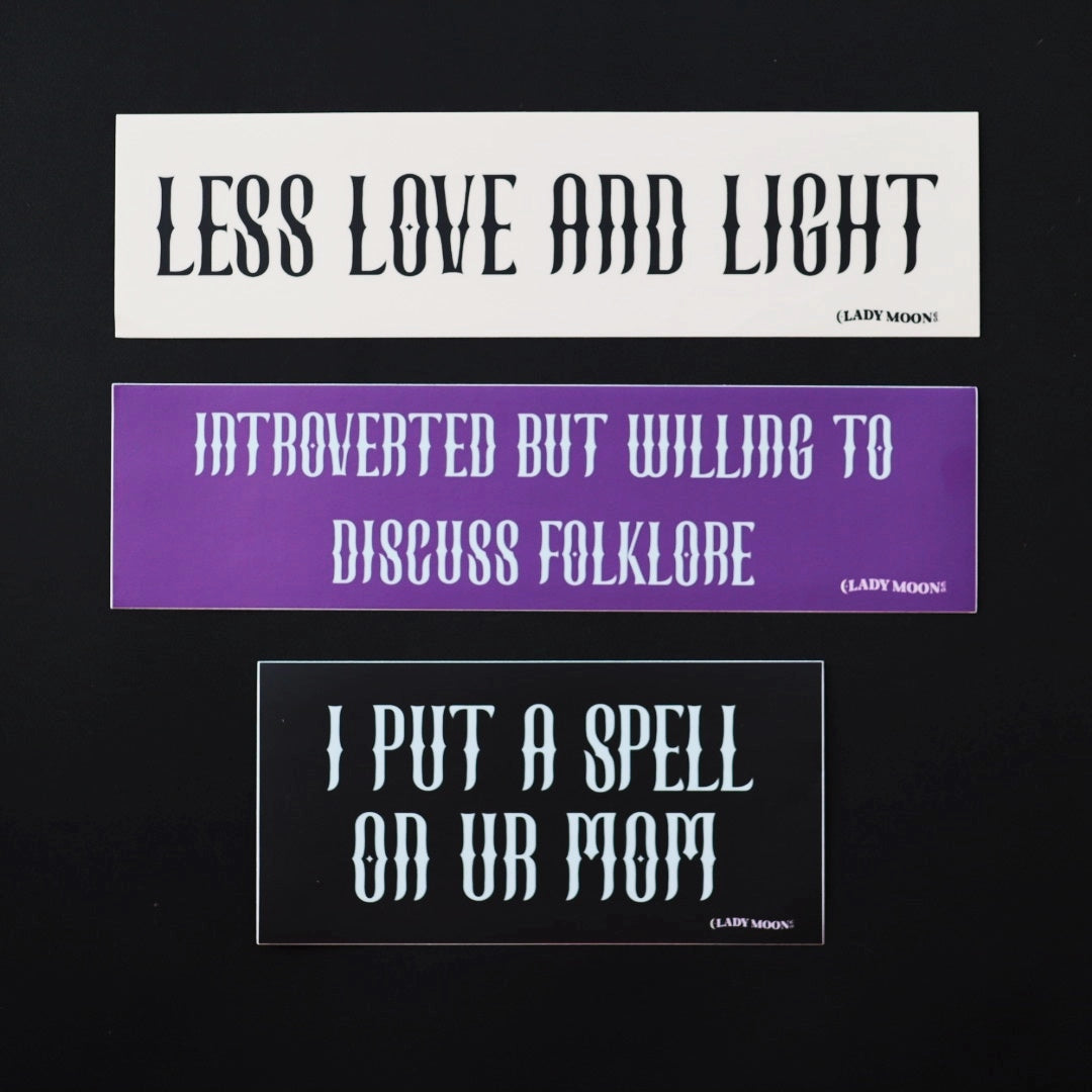 Put A Spell On Ur Mom Bumper Sticker