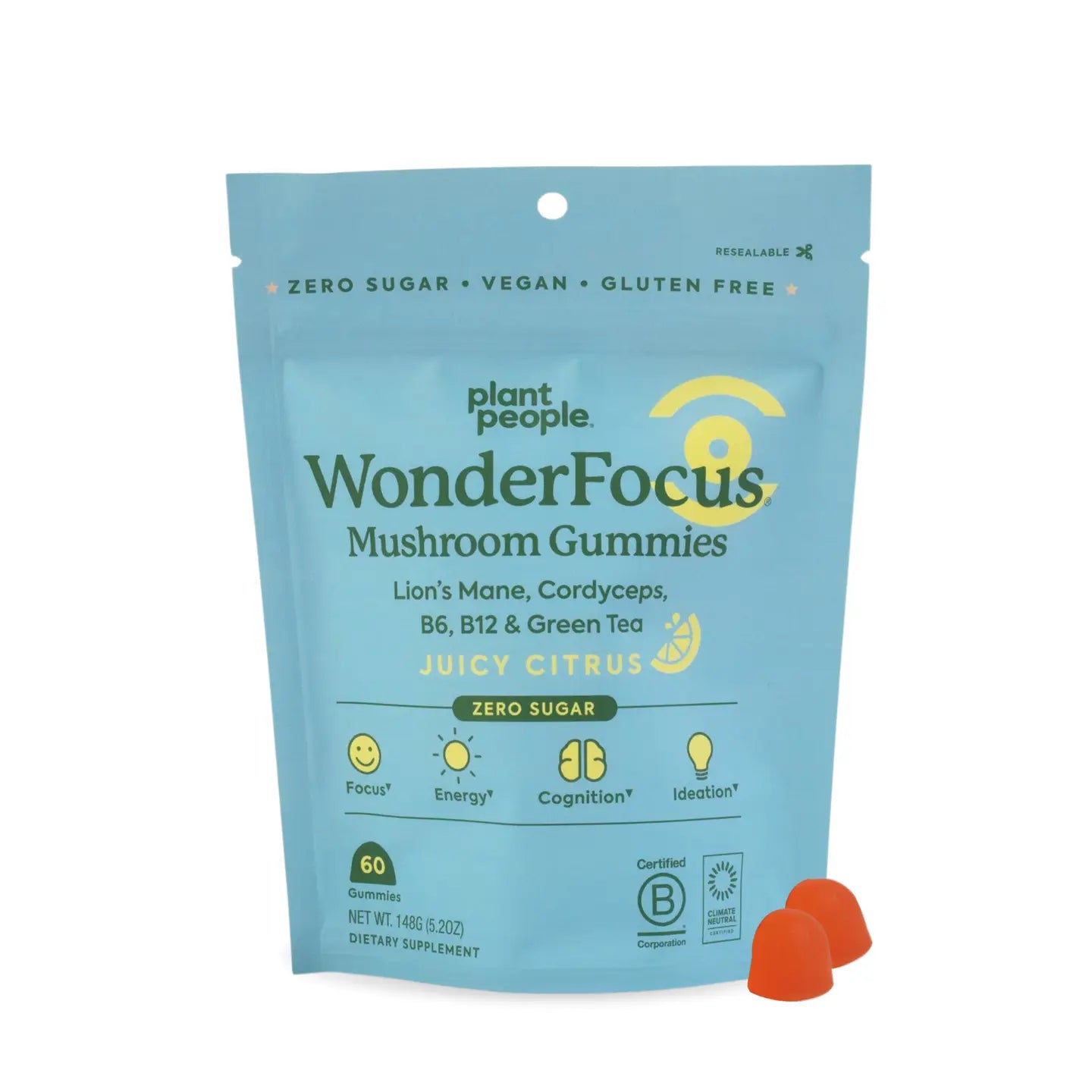 Wonderfocus Mushroom Gummies