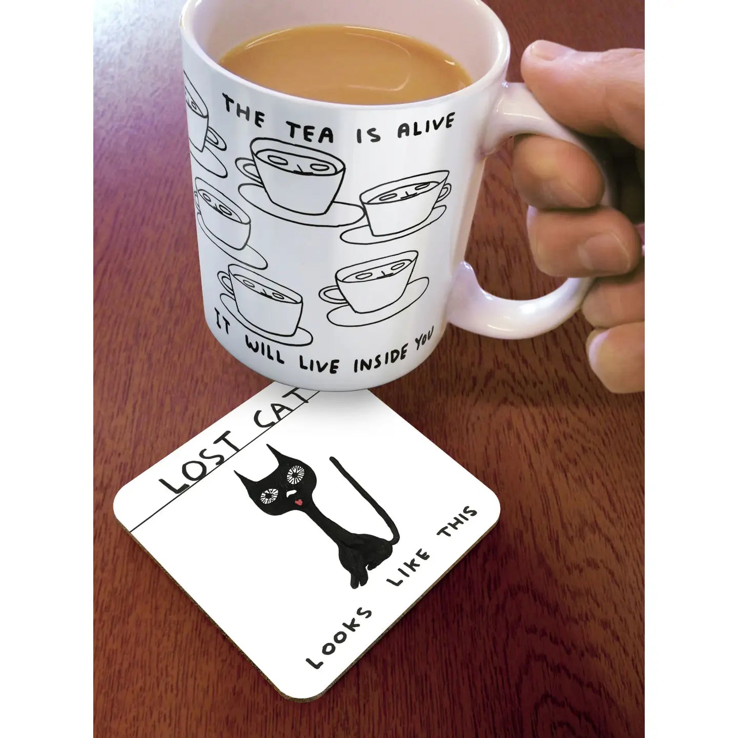Lost Cat Coaster