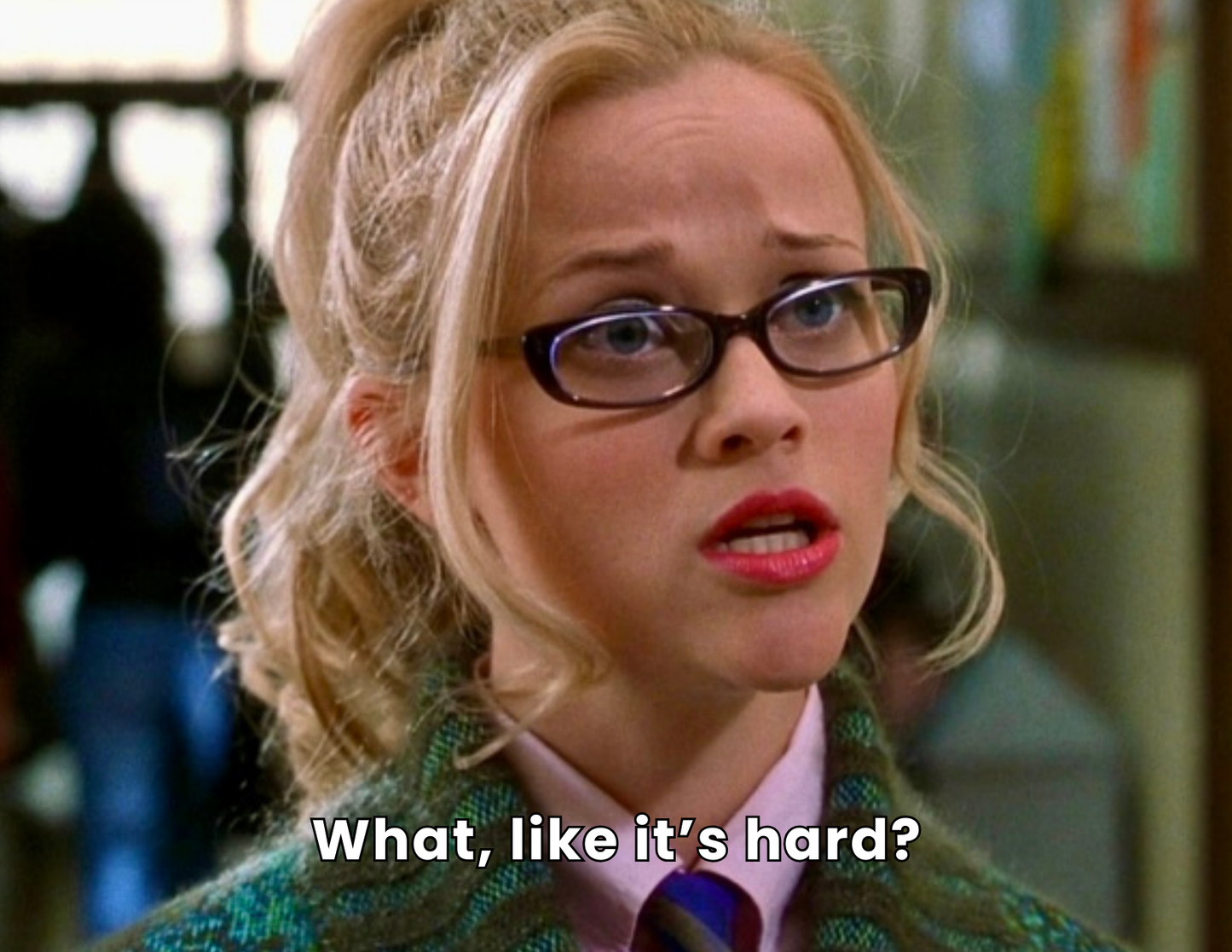 Elle Woods Postcard