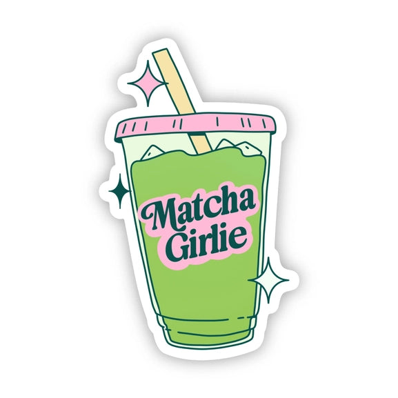 Matcha Girlie Sticker