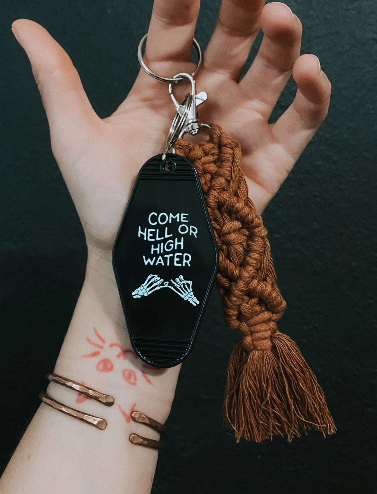 Come Hell or High Water Keytag