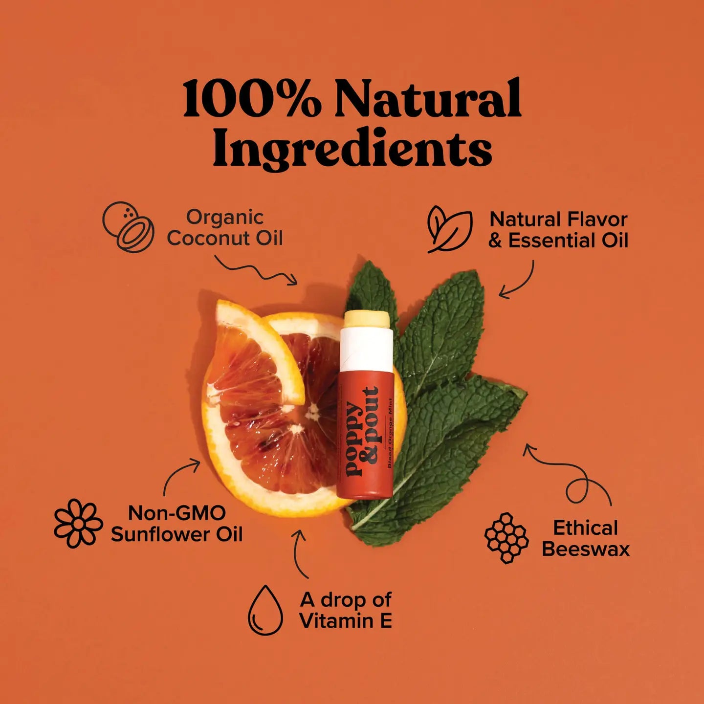 Blood Orange Mint Lip Balm