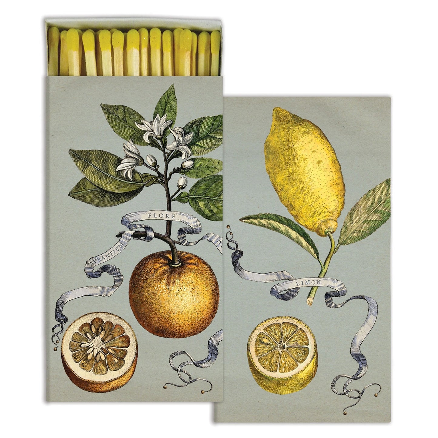 Matches - Citrus : Lemon & Orange - Yellow