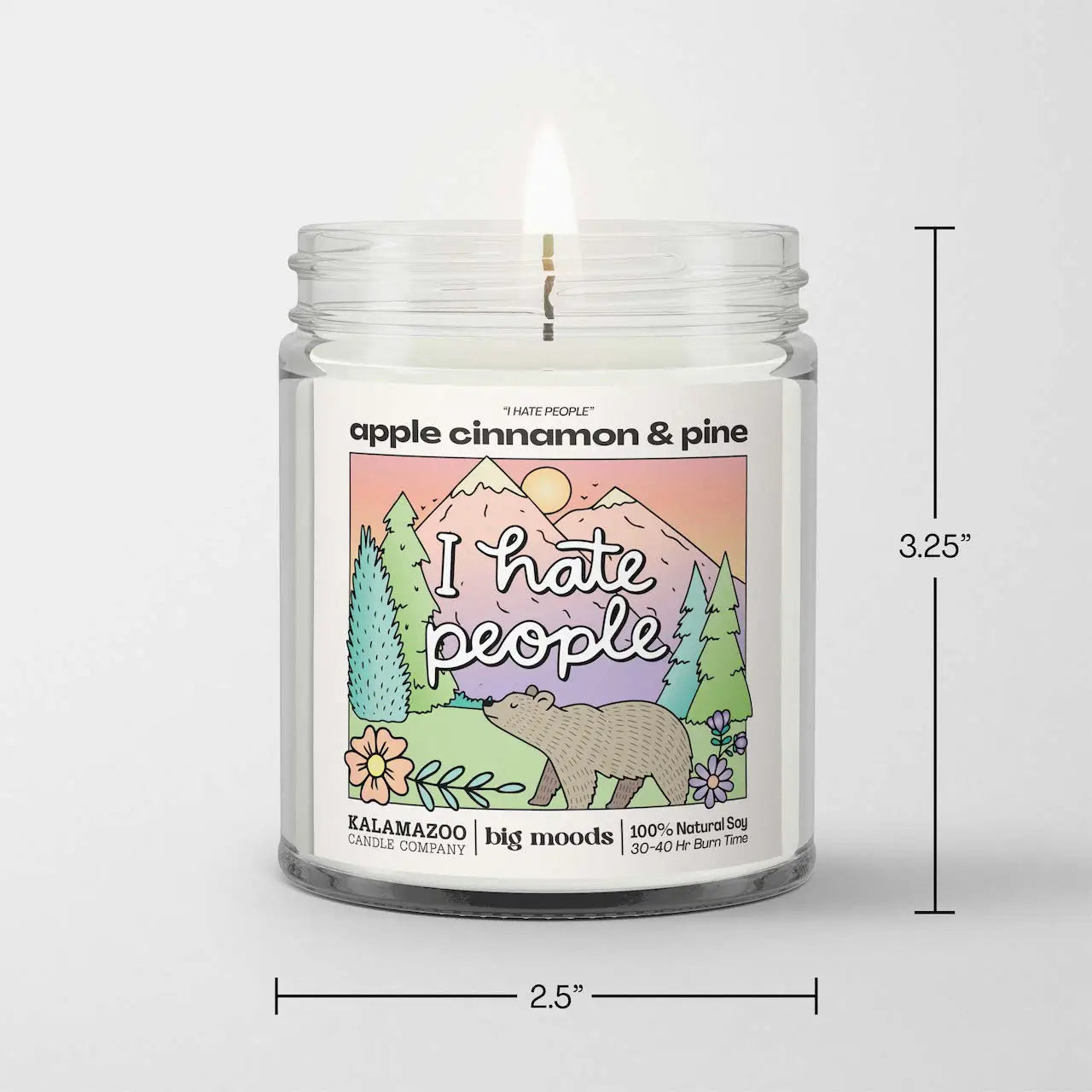 I Hate People Candle