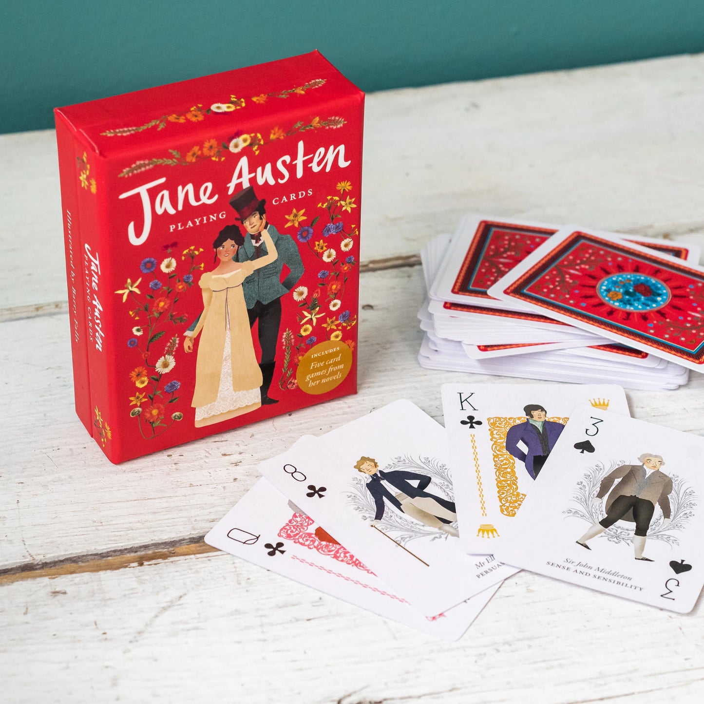 Jane Austen Playing Cards
