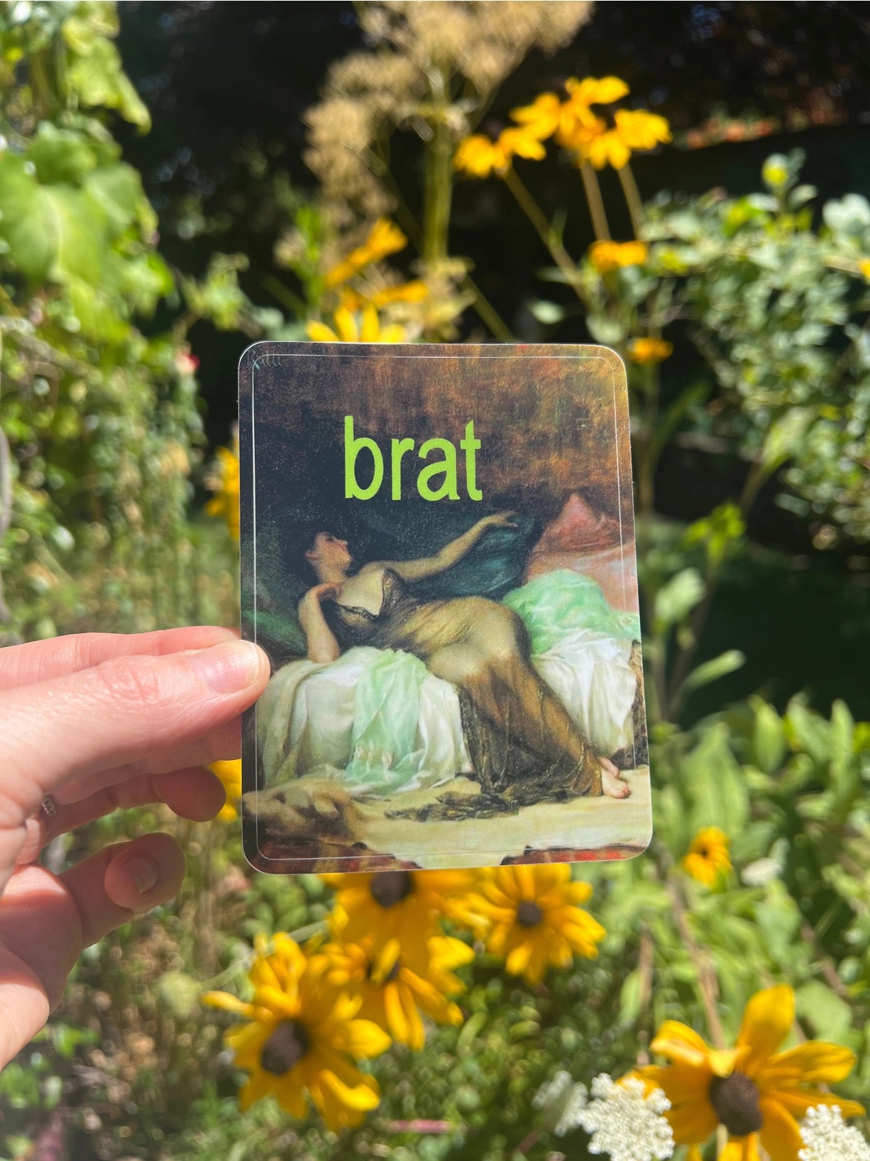 Brat Sticker