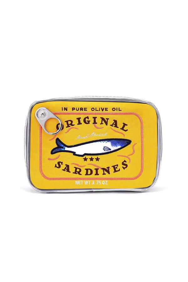 Sardines Cosmetic Bag