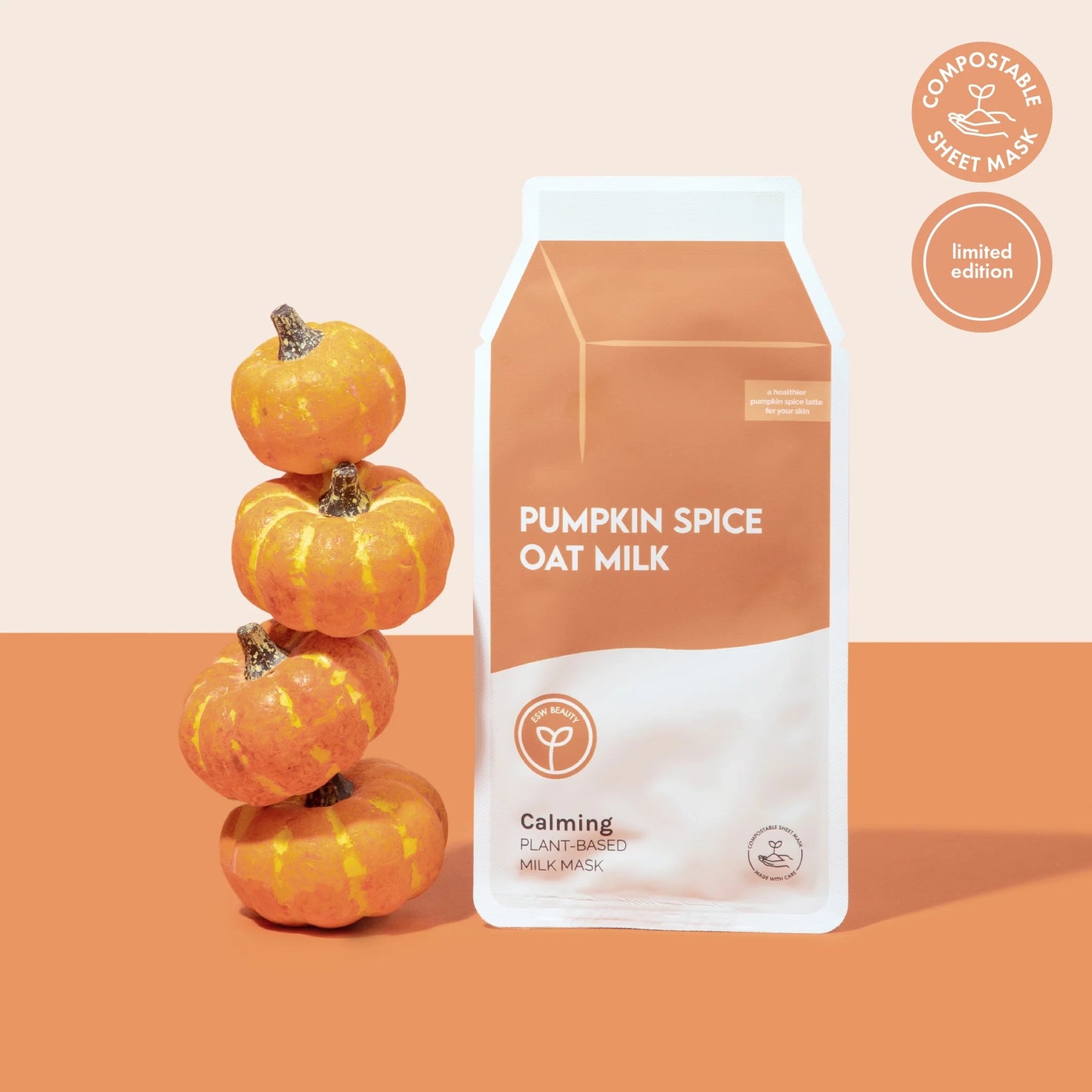 Pumpkin Spice Oat Milk Calming Mask