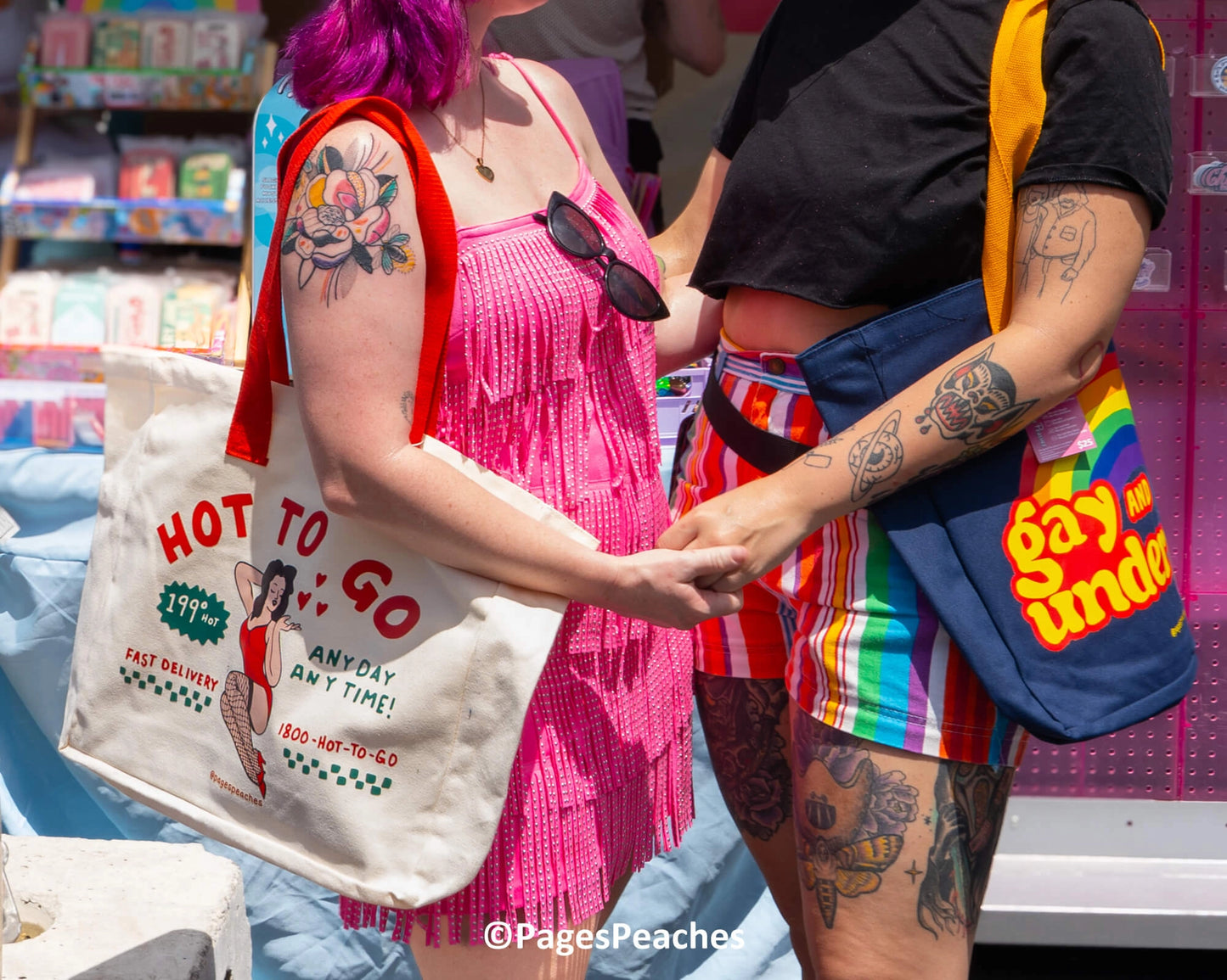 Hot To Go Tote Bag