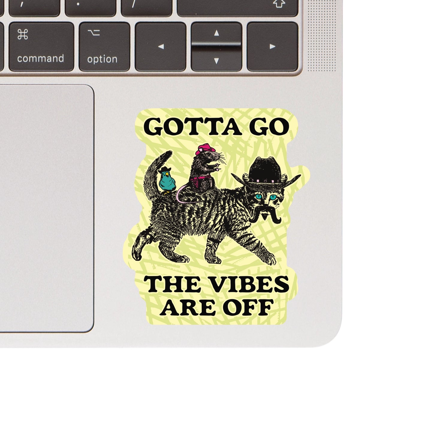 Vibes Are Off Sticker